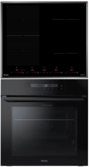 Комплект варочная панель Haier HHY-Y64BFVB + духовой шкаф Haier HOQ-P16AN5GBU