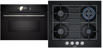 Комплект встраиваемой техники Bosch CMG778NB1 + PNH6B6B90