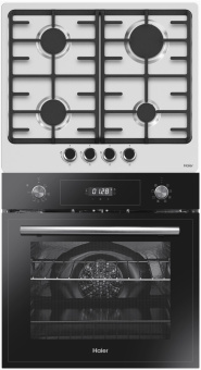 Комплект варочная панель Haier HHX-M64CNX + духовой шкаф Haier HOD-PM08TGB – Встраиваемая техника для кухни
