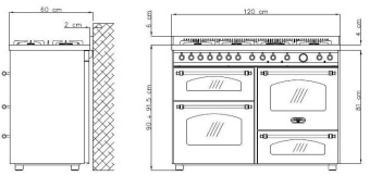 Варочный центр Lofra PBI126SMFET+DMFT/2AEO