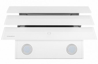 Вытяжка Maunfeld CASCADA 60 Glass White