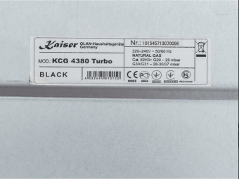 Варочная панель Kaiser KCG 4380 Turbo
