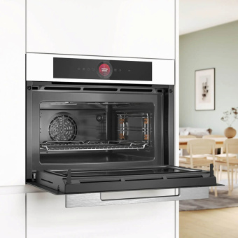 Духовой шкаф с СВЧ Bosch CMG7241W1