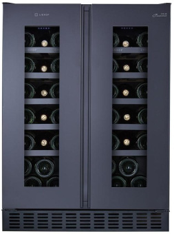 Встраиваемый винный шкаф Libhof CFD-38 Black