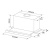 Встраиваемая вытяжка Bertazzoni KTE60MOD1C стальная
