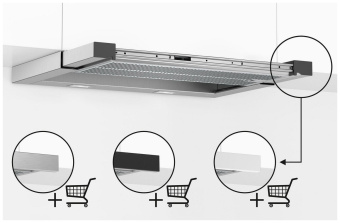 Встраиваемая вытяжка Bosch DFR067T51