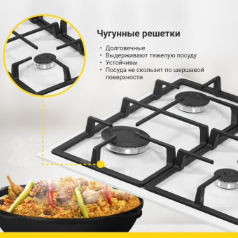 Варочная панель Simfer H60Q40W416