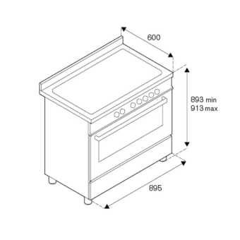 Варочный центр Bertazzoni MAS95I1ENET