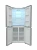Холодильник GENCOOL GDCD-350S