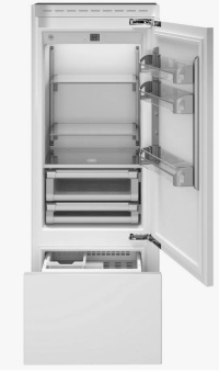 Встраиваемый холодильник Bertazzoni REF755BBRXTT стальной