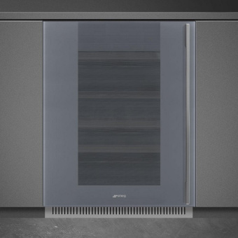 Встраиваемый винный шкаф Smeg CVI138LS3