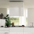Вытяжка Falmec Design+ LAGUNA isola 60 inox vetro bianco (800)