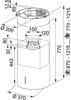 Вытяжка Franke FTU PLUS 3707 I WH 335.0588.222