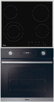 Комплект варочная панель Haier HHX-C64TDFB + духовой шкаф Haier HOD-P12CTBX