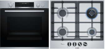 Комплект встраиваемой техники Bosch HRG5785S6 + PCH6A5B90
