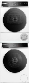 Комплект стиральной и сушильной машины Bosch WGB2440EPL + WQB245ASPL + WTZ27500