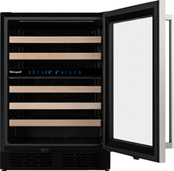 Встраиваемый винный шкаф Weissgauff WWC-46 Bottle Premium NoFrost Dual Zone