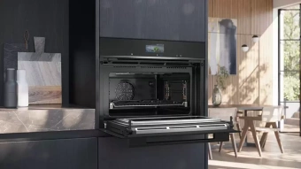 Духовой шкаф с СВЧ Siemens CM776GKB1