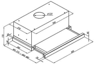 Вытяжка Kuppersberg SLIMLUX IV 60 GW