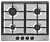 Варочная панель Brandt BPE6404X