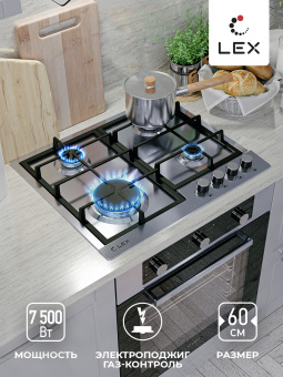 Варочная панель LEX GVS 642 IX
