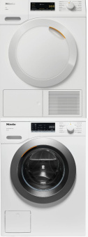 Комплект стиральной и сушильной машины Miele WEA025WCS + TCA220WP