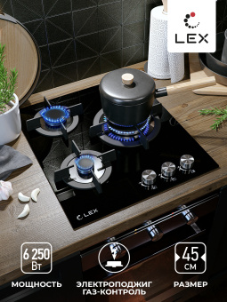 Варочная панель LEX GVG 430 BL