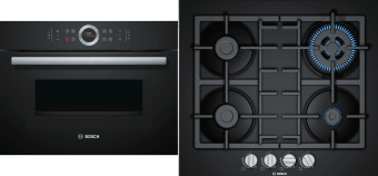 Комплект встраиваемой техники Bosch CMG633BB1 + PNH6B6B90