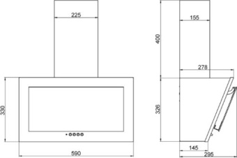 Вытяжка Elikor Коралл 50П-430-К3Д