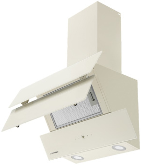 Вытяжка Maunfeld CASCADA 60 Glass Beige