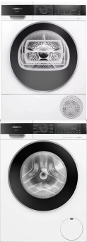 Комплект стиральной и сушильной машины Siemens WG44G2FCPL + WQ44G2D4PL