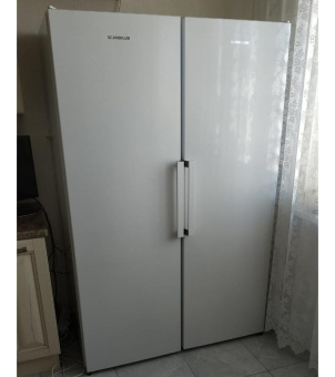 Холодильник Scandilux SBS 711 Y02 W