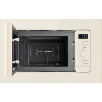 Встраиваемая микроволновая печь Weissgauff HMT-320 BeG Grill