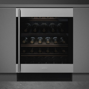Встраиваемый винный шкаф Smeg CVI338RX3