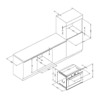 Духовой шкаф Bertazzoni Professional F909PROEKX черный