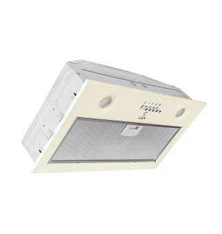 Встраиваемая кухонная вытяжка Lex Ghost 600 IVORY LIGHT БЕЛЫЙ АНТИК