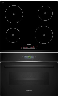 Комплект варочная панель Siemens EH631FA18E + духовой шкаф Siemens CB 774G1B1 – Встраиваемая техника для кухни