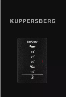 Холодильник Kuppersberg NRS 186 BK