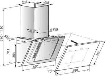 Вытяжка Elikor Рубин Базис S4 60П-700-Э4Д