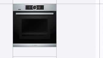 Духовой шкаф с СВЧ и паром Bosch HNG6764S6