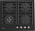 Варочная панель Korting HGG 6825 CTN