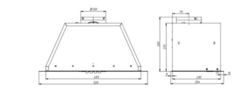 Вытяжка Elikor BIOS 52П-450
