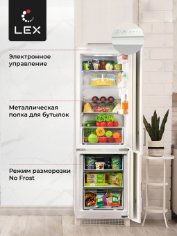 Встраиваемый холодильник LEX RBI 240.21 NF