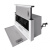 Вытяжка кухонная встраиваемая Exiteq EX-1076 white glass