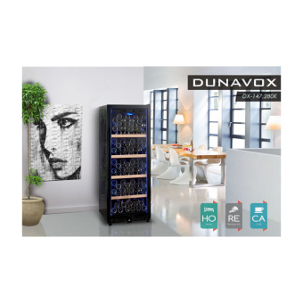 Встраиваемый винный шкаф Dunavox DX-147.280K