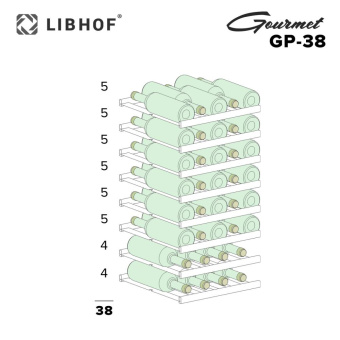 Винный шкаф Libhof Gourmet GP-38 Black