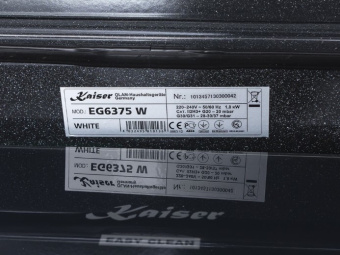 Духовой шкаф газовый Kaiser EG 6374 W
