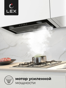 Встраиваемая кухонная вытяжка Lex GS BLOC P 600 Black