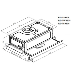 Вытяжка Schaub Lorenz SLD TS6608