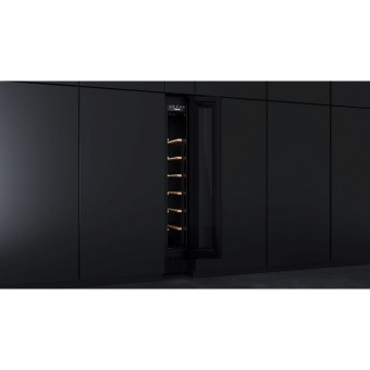 Встраиваемый винный шкаф Teka RVU 10008 BLACK GLASS